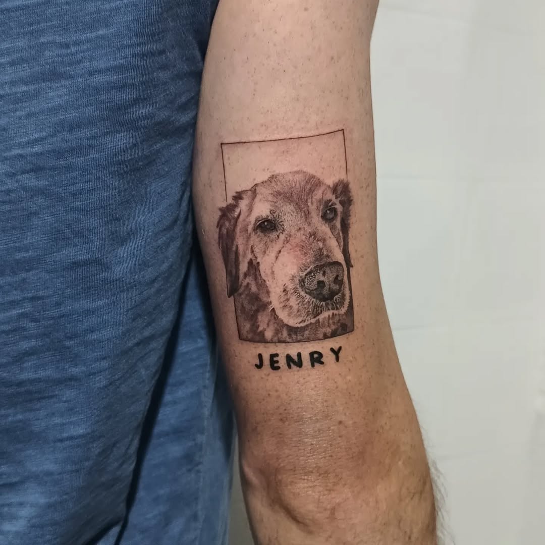 Tatuaje de perro