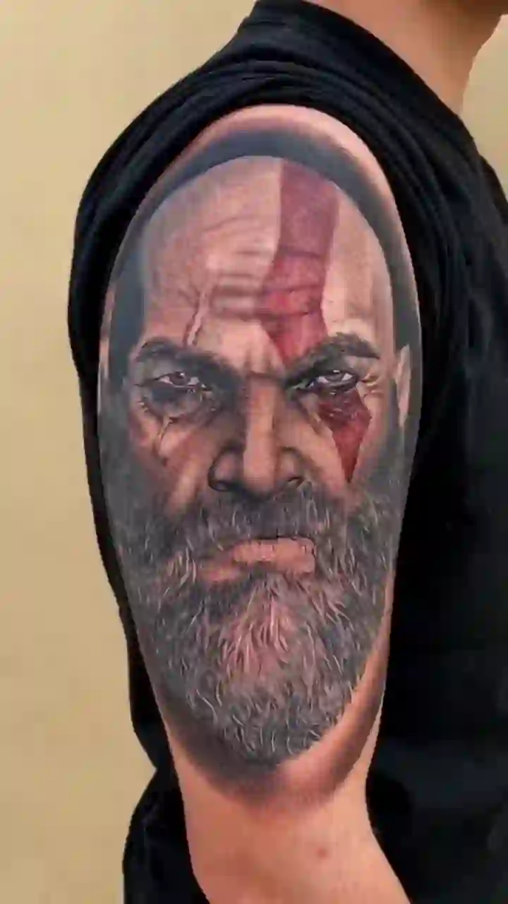 Tatuaje de Kratos
